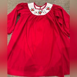 Lil Cactus Red Holiday Dress - Size 5Y